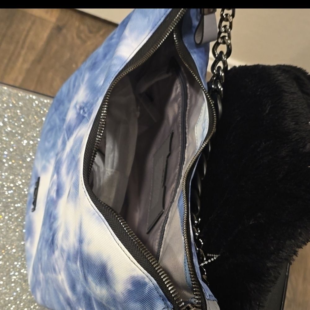 Tumi Voyageur Davenay Crossbody Bag- Blue Tie Dye - Picture 12 of 12